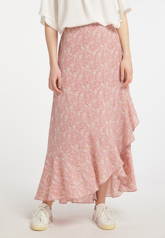 DreiMaster Vintage Sukňa - ružová: predná strana