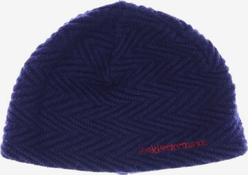 PEAK PERFORMANCE Hut oder Mütze One Size in Blau: predná strana