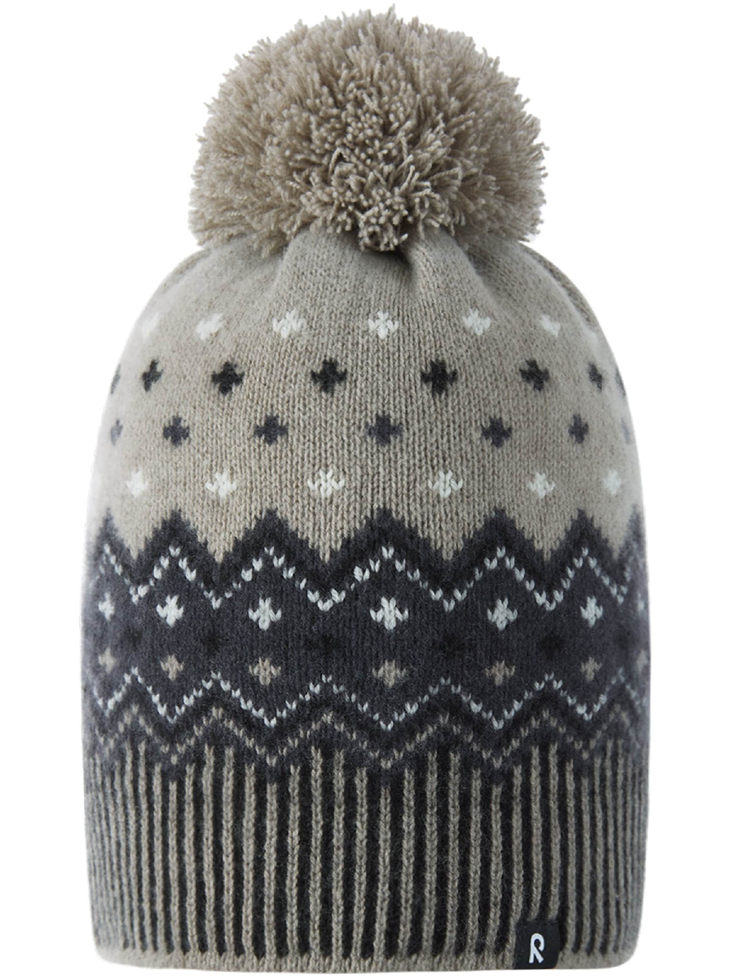 Reima Beanie 'Pohjoinen' in Black: front