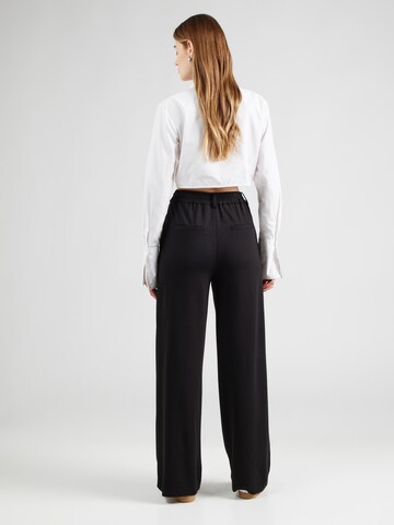 NÜMPH Wide leg Trousers 'Caviar' in Black