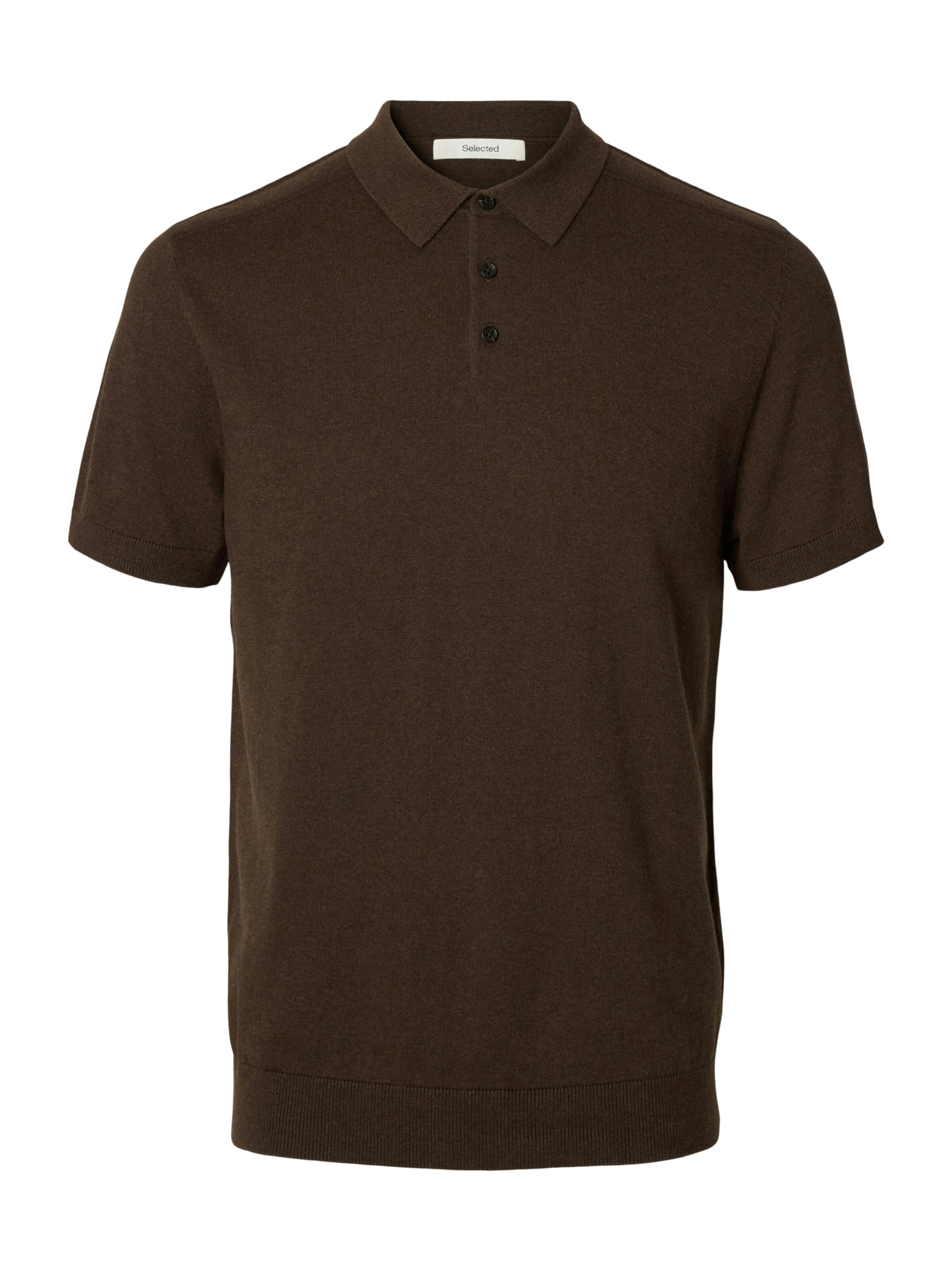 SELECTED Pullover 'SLHBerg' in Braun: Vorderseite