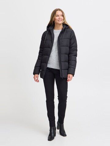 Fransa Winter Jacket 'Mabelle' in Black