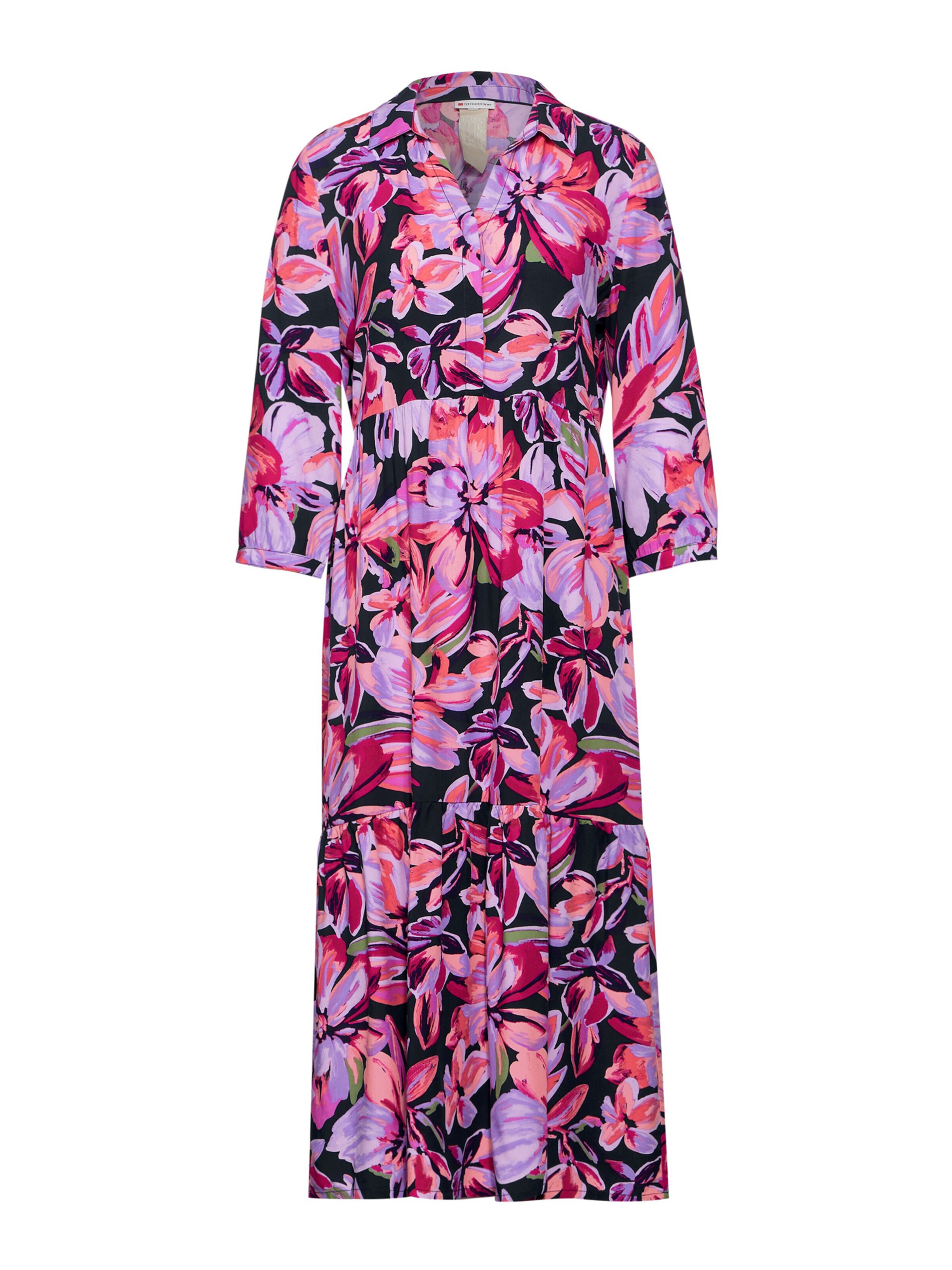 STREET ONE Kleid in Schwarz: Vorderseite