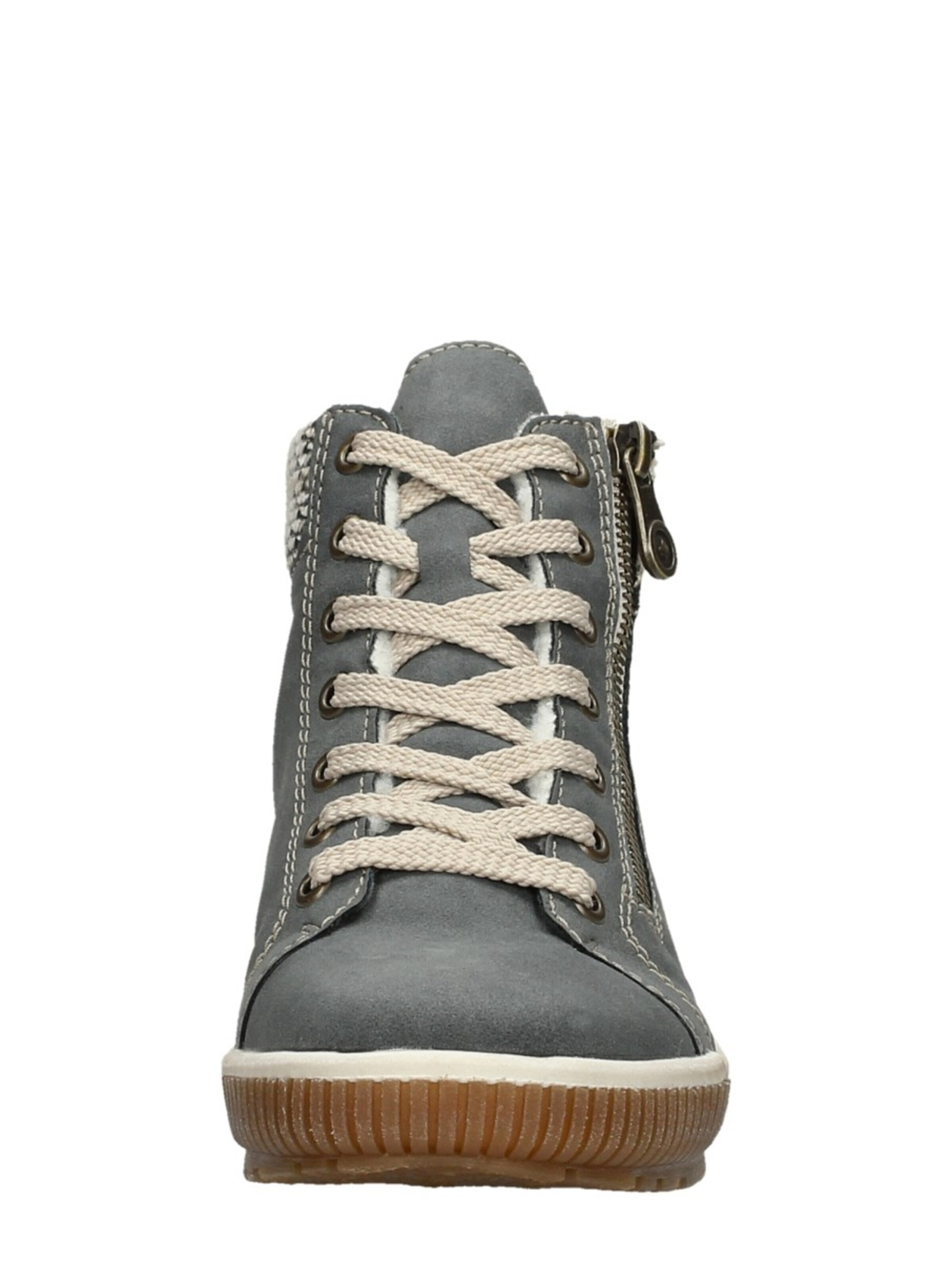 Chaussure à lacets 'Veterschoenen Hoog' Rieker en bleu