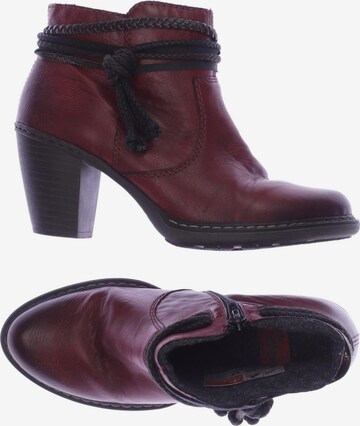Rieker Dress Boots in 37 in Red: front