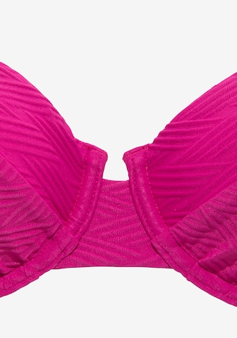 SUNSEEKER - Clásico Top de bikini en rosa