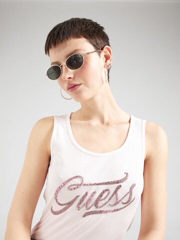 GUESS Top w kolorze różowy