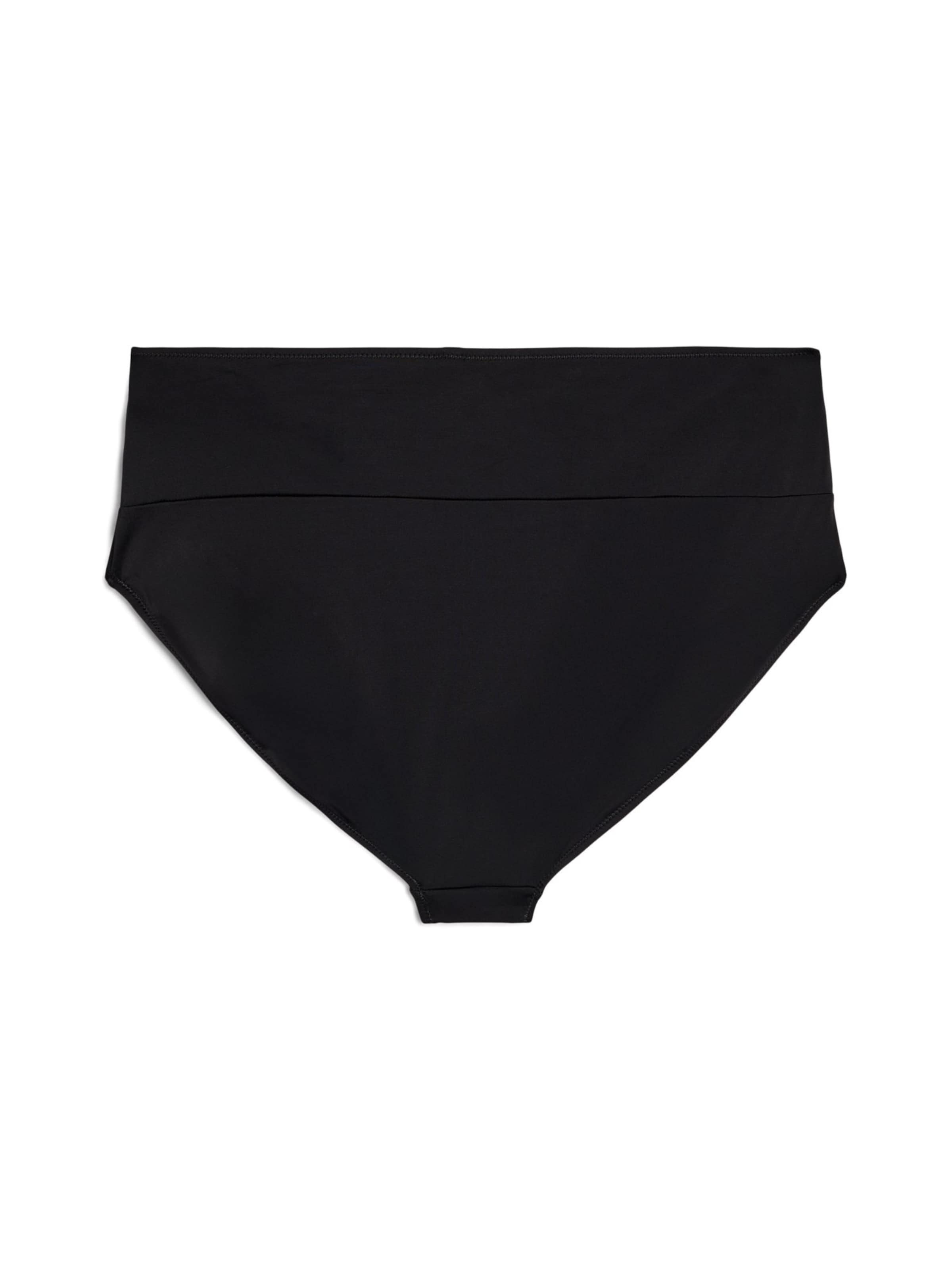 Swim by Zizzi Bas de bikini en noir, Vue avec produit