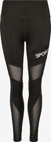 Pantalon de sport Superdry en vert : devant