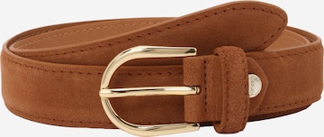 VANZETTI - Cinturón 'Old Money' en marrón: frente