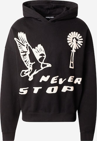 juoda Pegador Megztinis be užsegimo 'Clayson': priekis