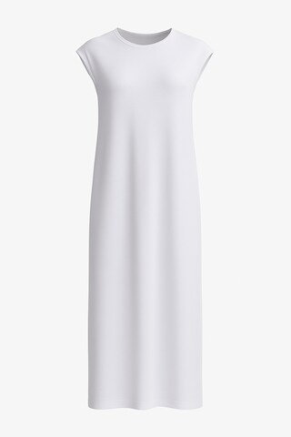 Robe Touche Prive en blanc : devant