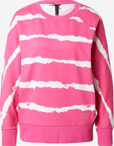 Key Largo Sweatshirt 'START' in Pink / White, Item view