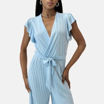 Elara Jumpsuit in XS-XL in hellblau, Produktansicht