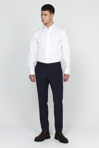 Coupe slim Pantalon 'Vincent' Matinique en bleu