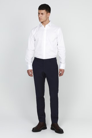 Coupe slim Pantalon 'Vincent' Matinique en bleu