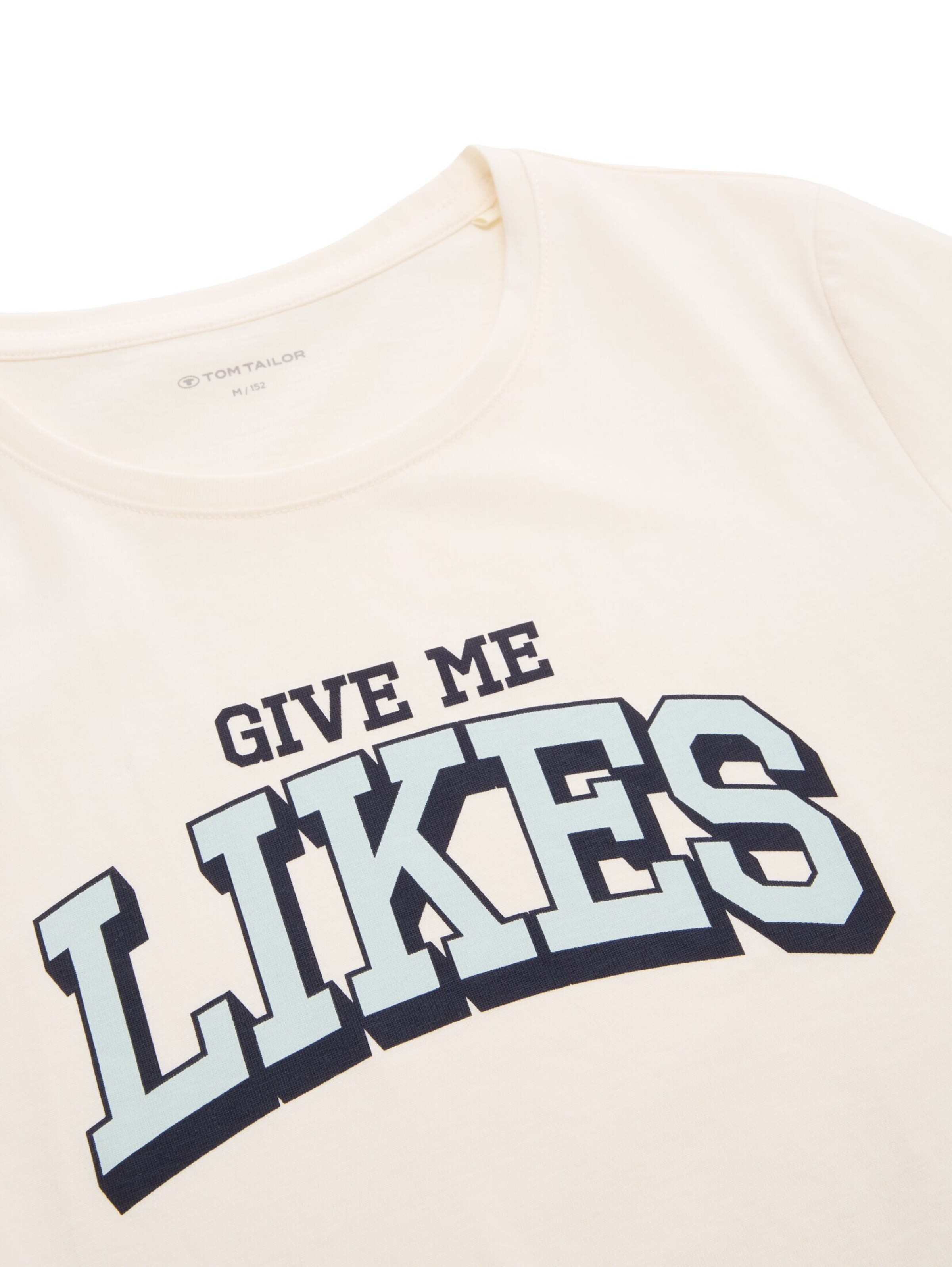 TOM TAILOR Shirt in Wit