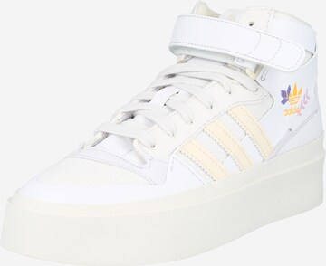 ADIDAS ORIGINALS Високи маратонки 'Forum Bonega' в бяло: отпред