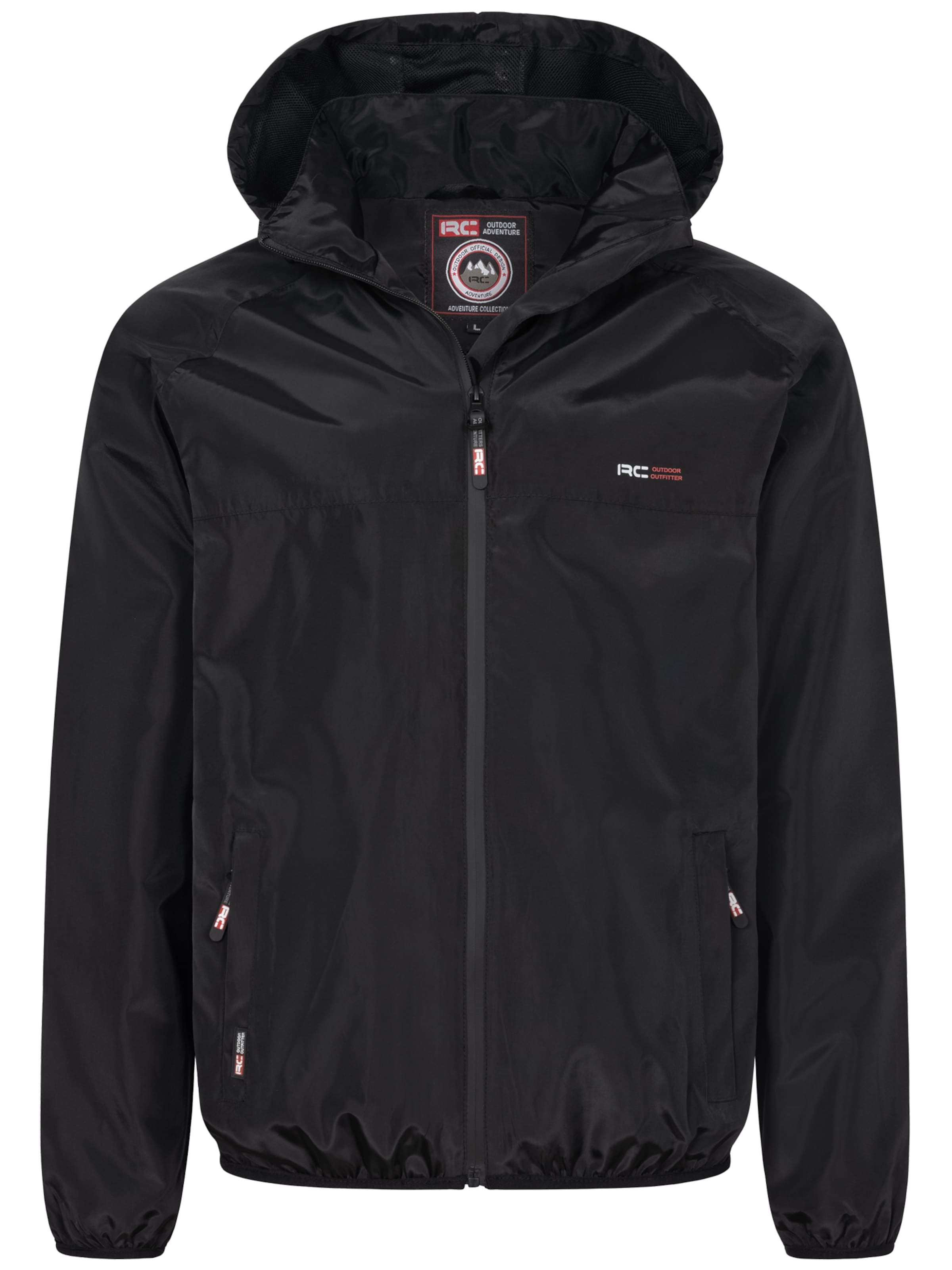 Rock Creek Jacke in Schwarz: Vorderseite