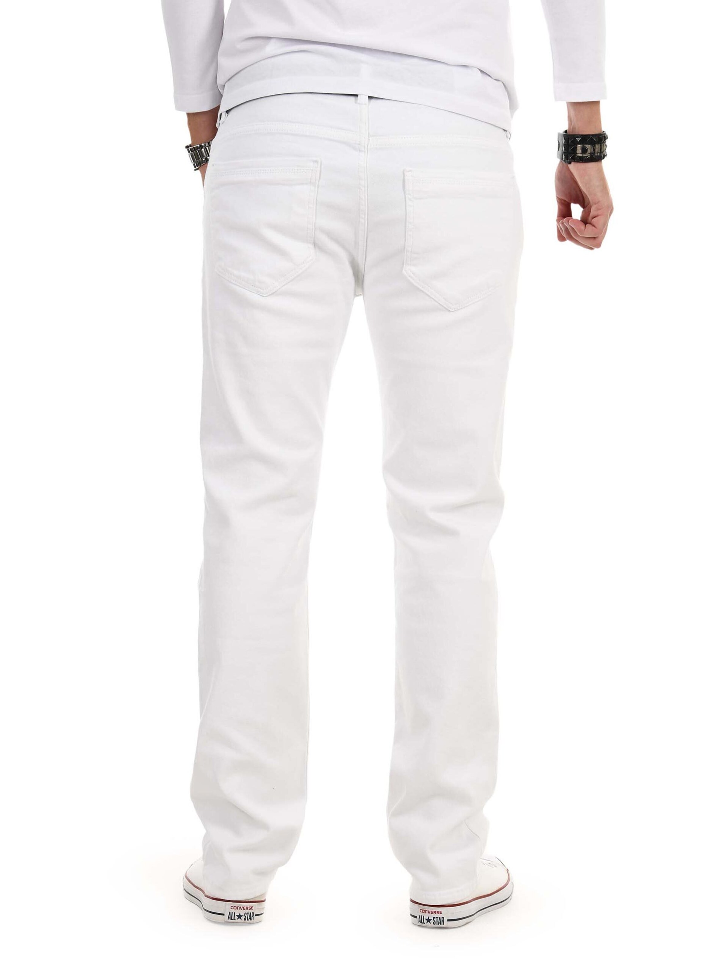 Alessandro Salvarini Regular Jeans in White