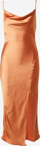 Gina Tricot Koktejl obleka 'Sally' | oranžna barva: sprednja stran