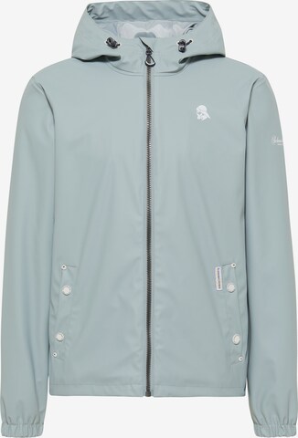 Schmuddelwedda Between-Season Jacket in Green: front