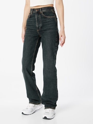 TOPSHOP Regular Jeans in Groen: voorkant