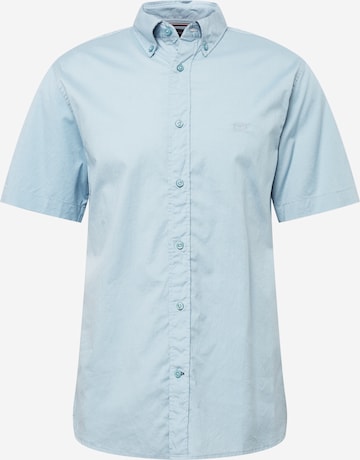 Coupe regular Chemise TOMMY HILFIGER en bleu : devant