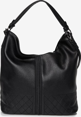 HARPA Handbag in Black: front