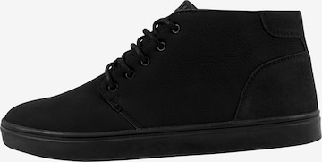 Urban Classics High-Top Sneakers 'Hibi' in Black: front