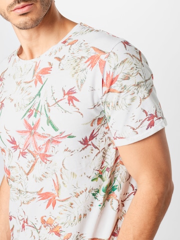 Key Largo - Ajuste regular Camiseta 'JUNGLES' en Mezcla de colores