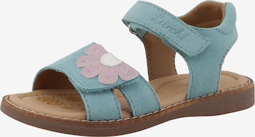 LURCHI Sandal 'Leandra' in Blue: front
