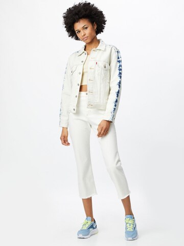 LEVI'S ® Between-Season Jacket 'Ex-Boyfriend Trucker Jacket' in White