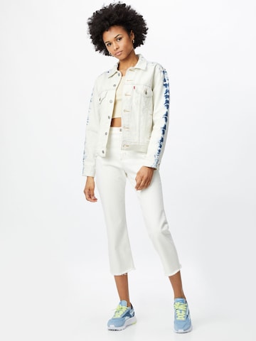 Giacca di mezza stagione 'Ex-Boyfriend Trucker Jacket' di LEVI'S ® in bianco