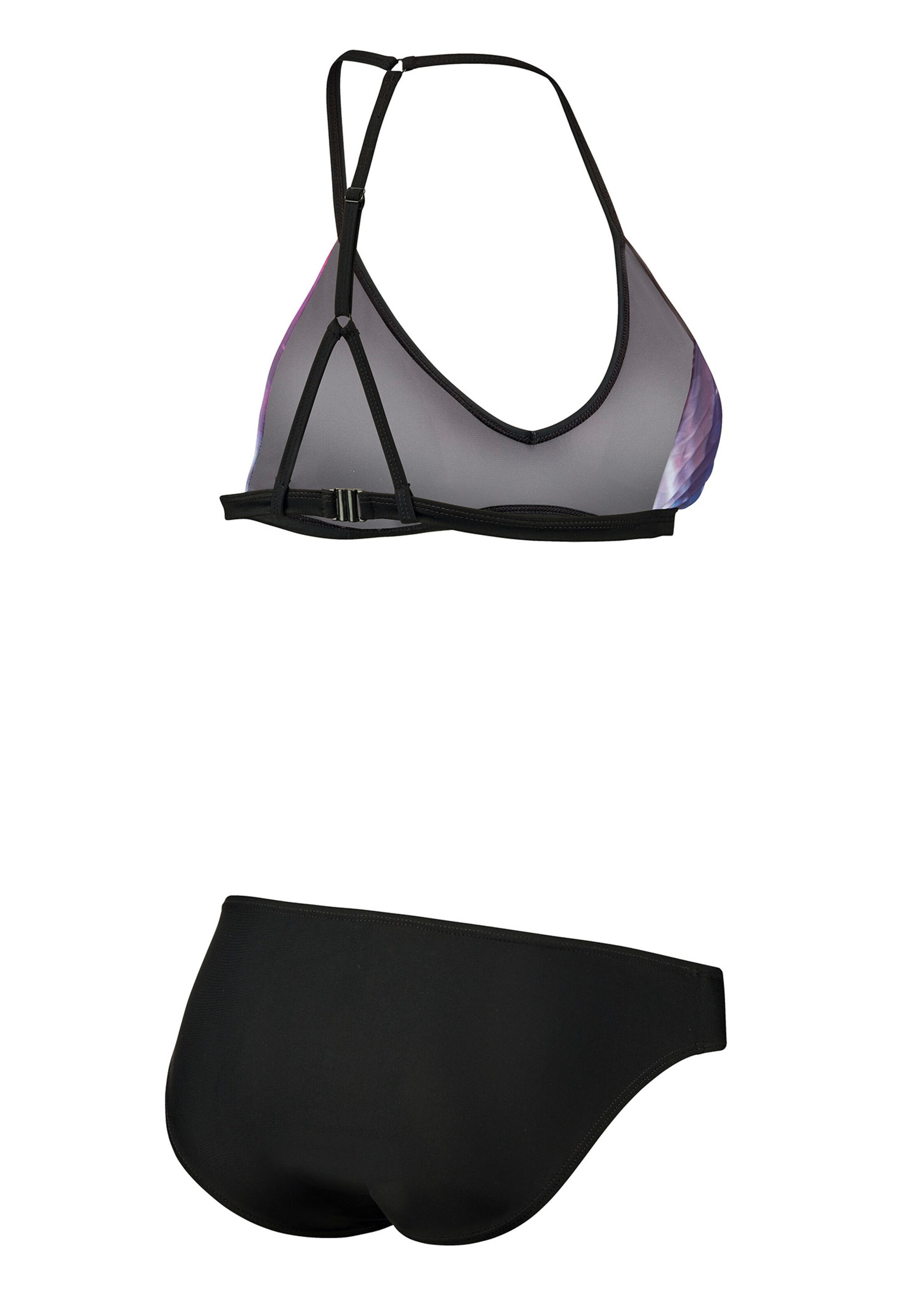 BECO the world of aquasports Bustier Bikini 'BEactive' in Zwart