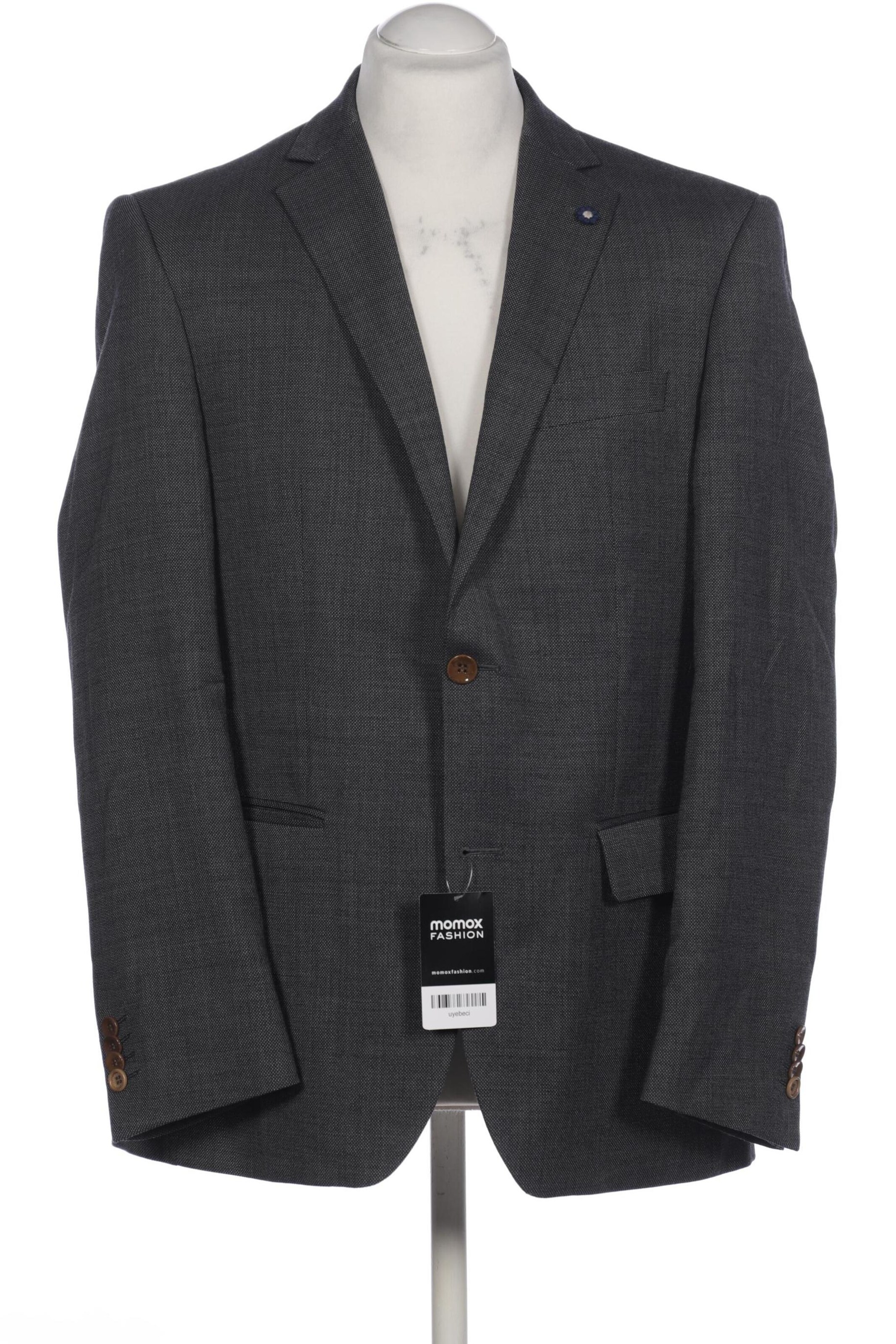 HECHTER PARIS Suit Jacket in M-L in Grey: front