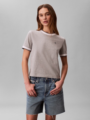 Calvin Klein Jeans Shirt in Grey: front