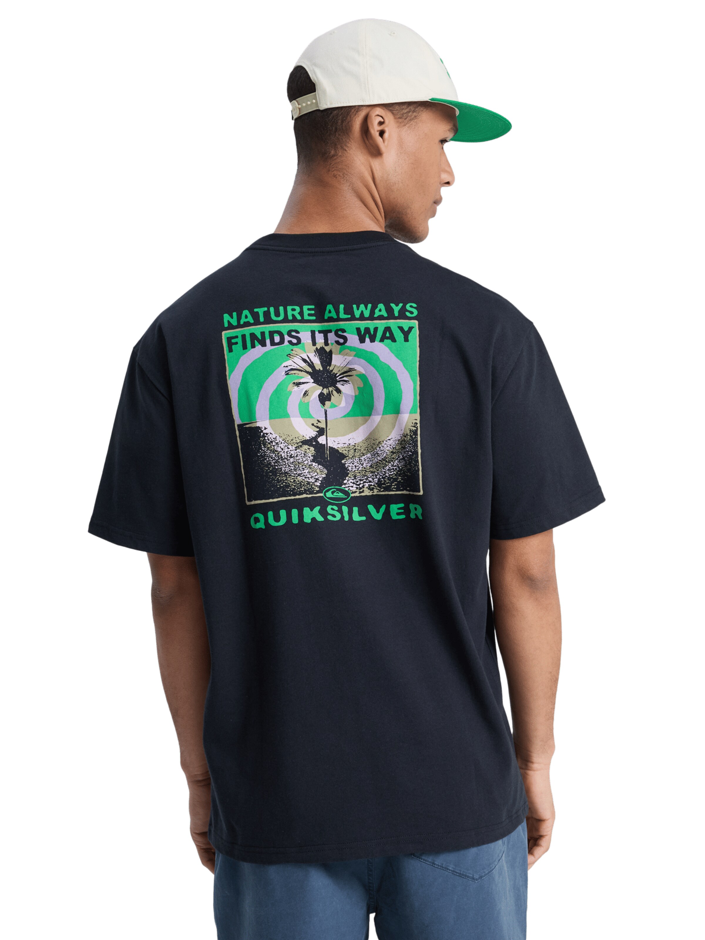 QUIKSILVER T-Shirt in Schwarz