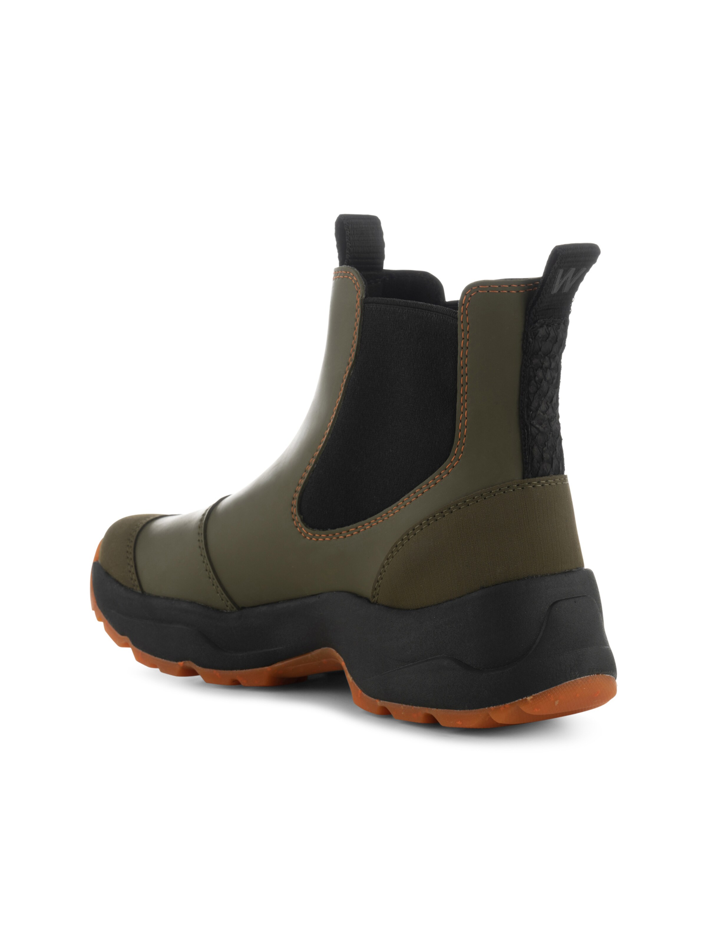 WODEN Chelsea Boots 'Siri' i grøn
