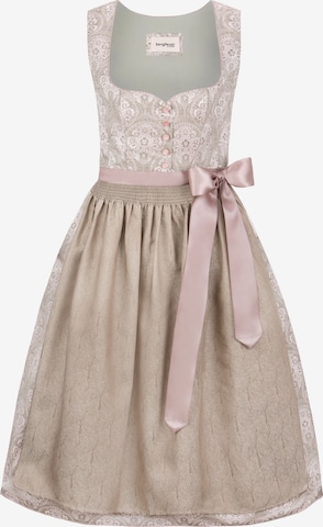STOCKERPOINT Dirndl 'Rajana' in Pink: Vorderseite