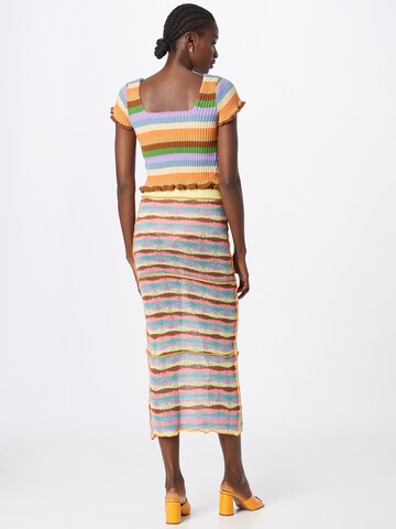 The Ragged Priest Skirt 'ARTIST' in Mixed colors