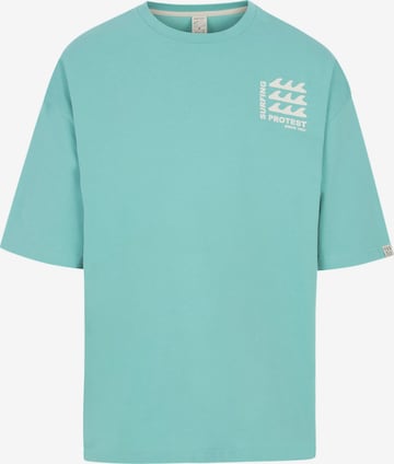 PROTEST Shirt 'PRTCode' in Green: front
