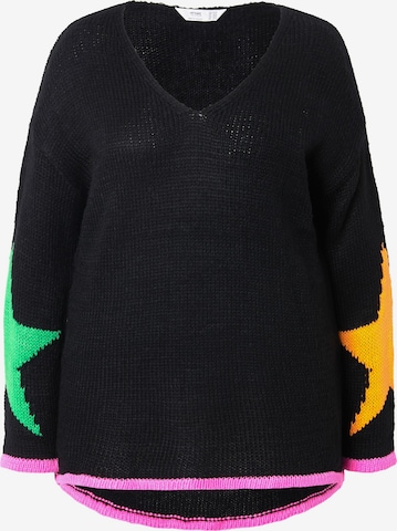 Angel of Style Pullover in Schwarz: Vorderseite