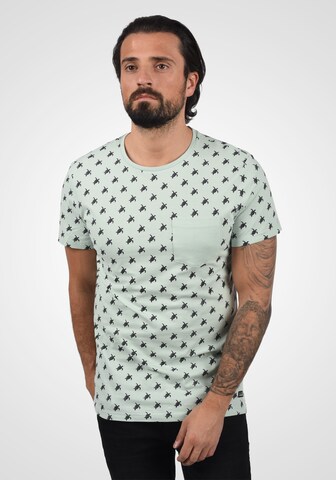 BLEND Regular fit Shirt in Groen: voorkant