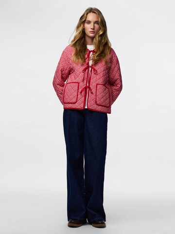 PIECES Between-season jacket 'PCBibba' in Red
