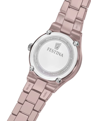 FESTINA Analoguhr 'Watch Ceramic'‌‌‌‌‌ in Braun
