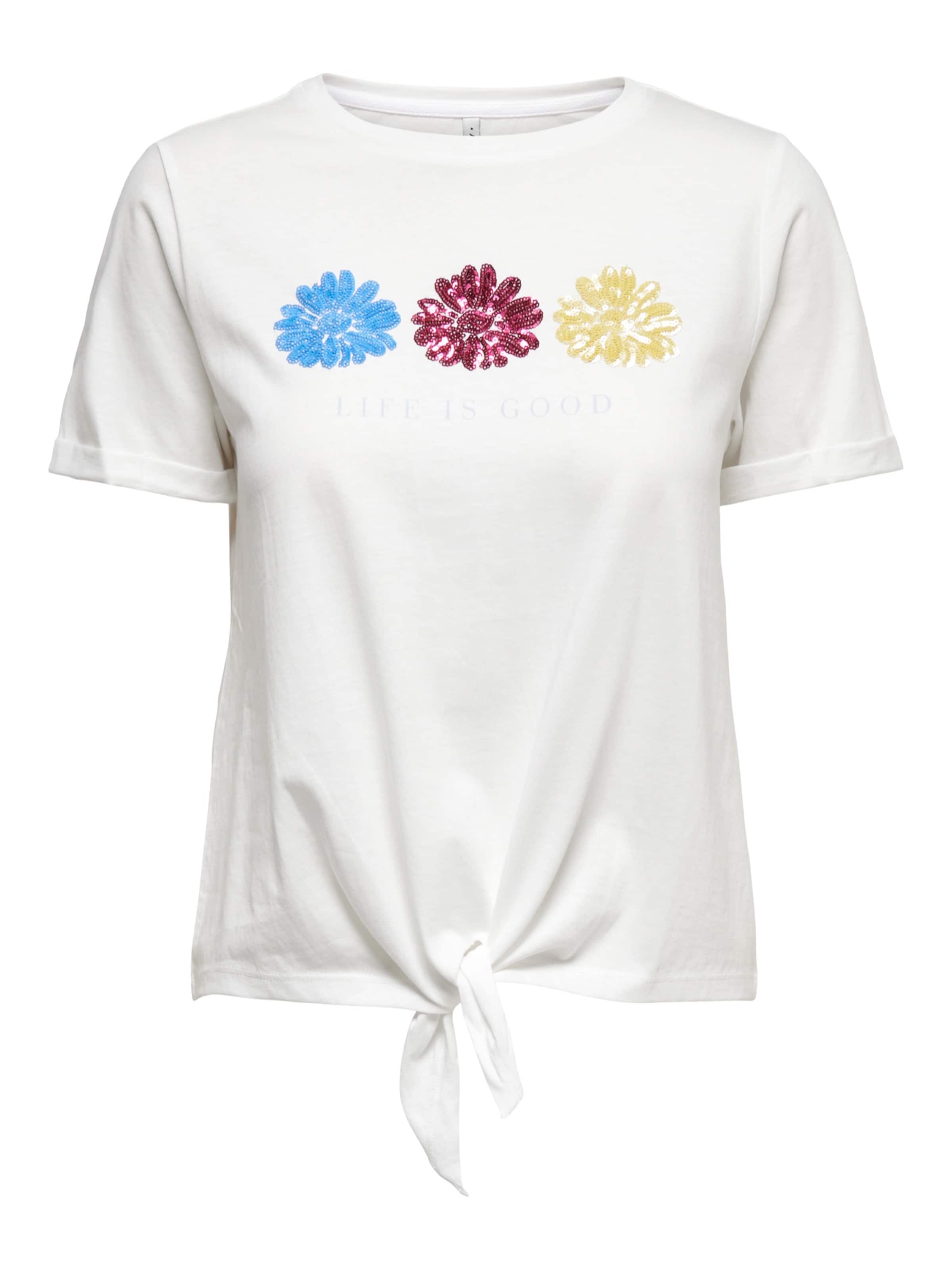 ONLY Tričko 'ONLDORA' - Biela: predná strana