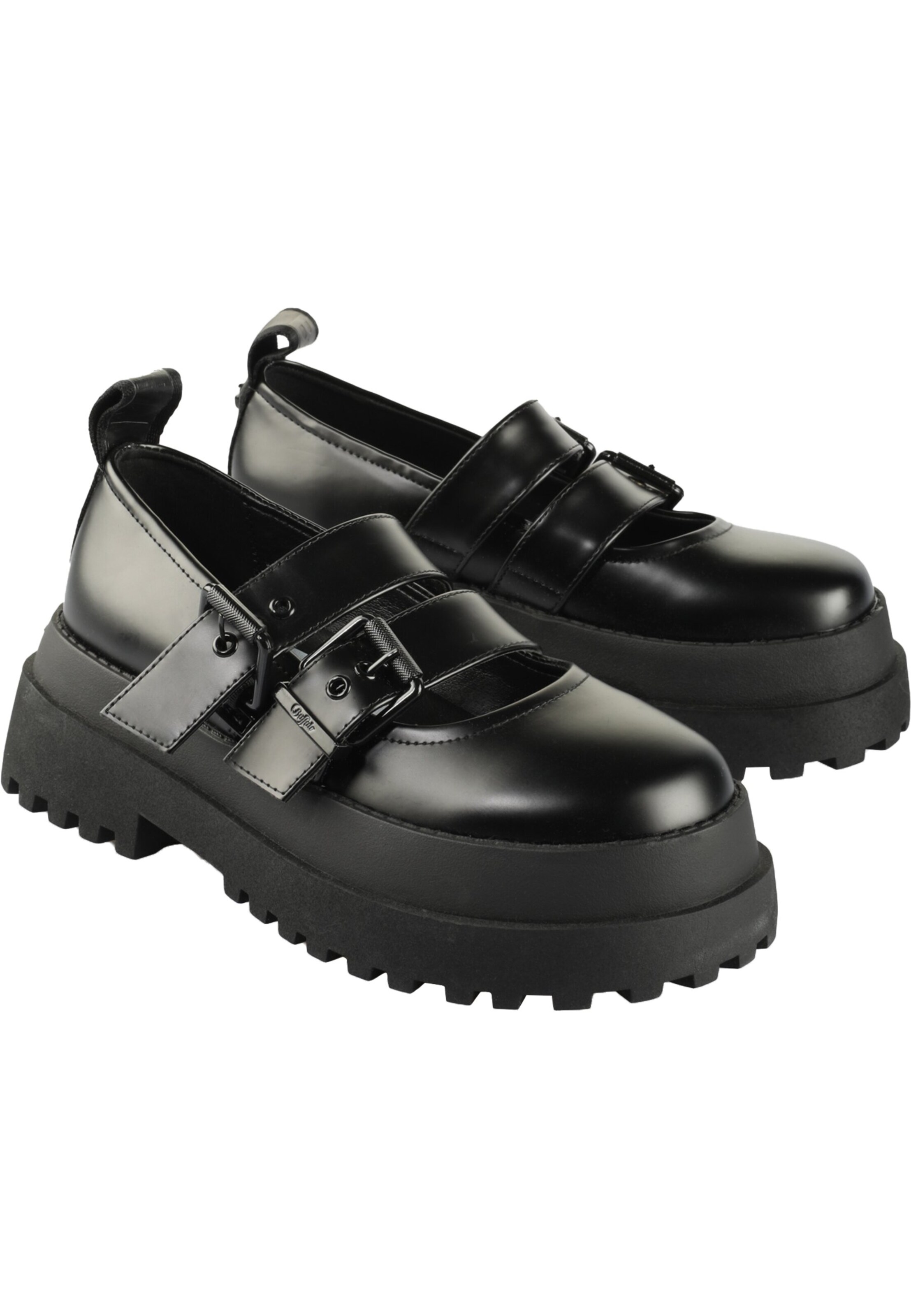 BUFFALO Slipper, värv must