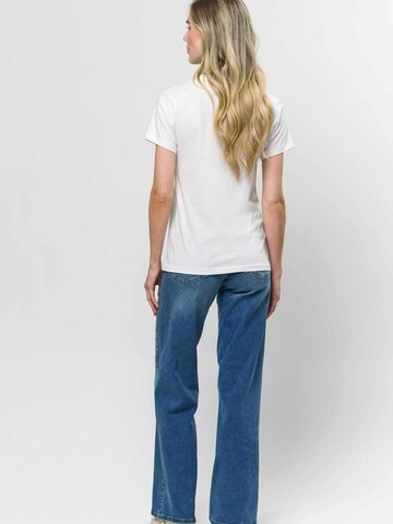 T-shirt 'Amy' U.S. POLO ASSN. en blanc