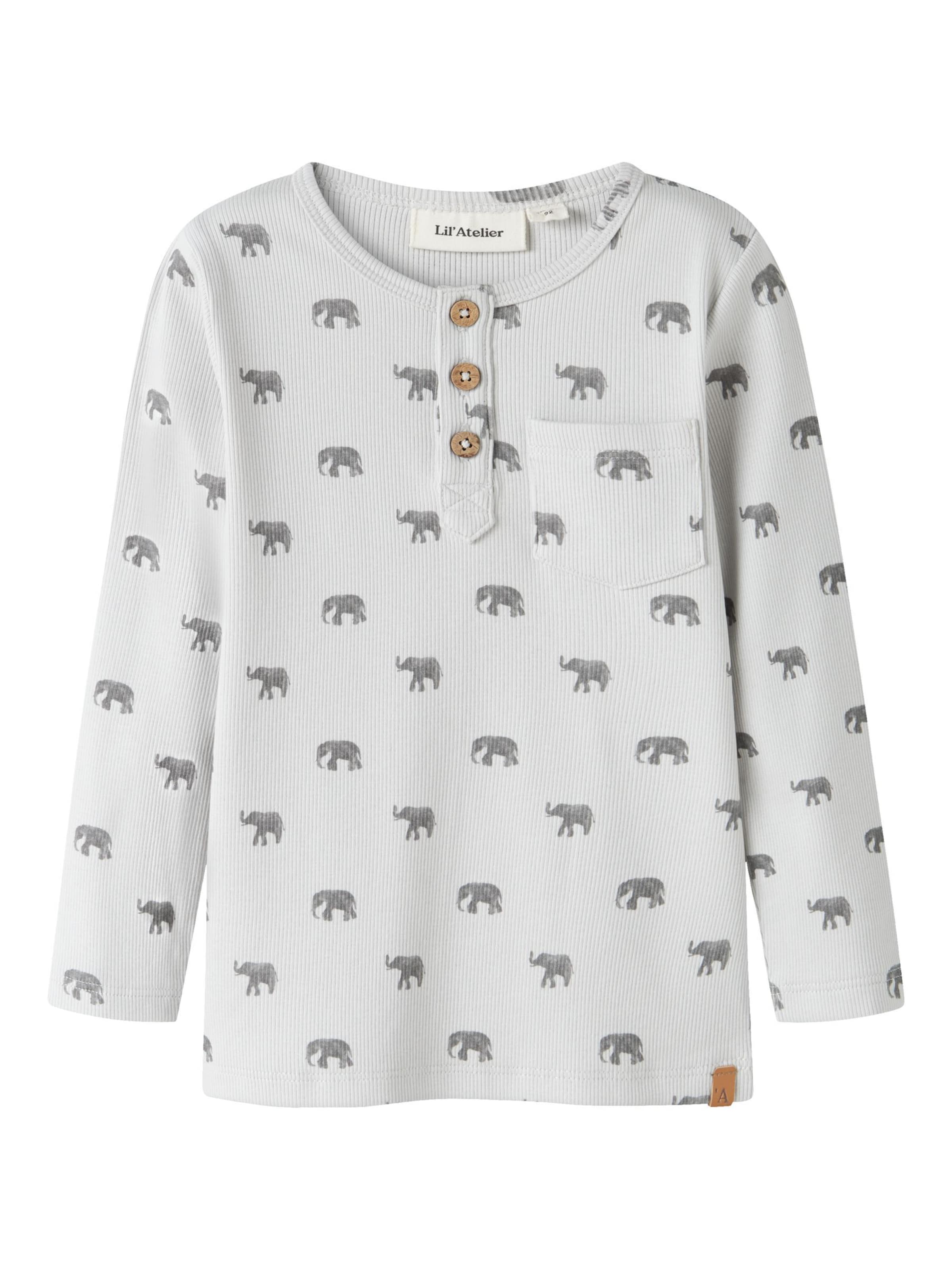 T-Shirt NAME IT en gris : devant